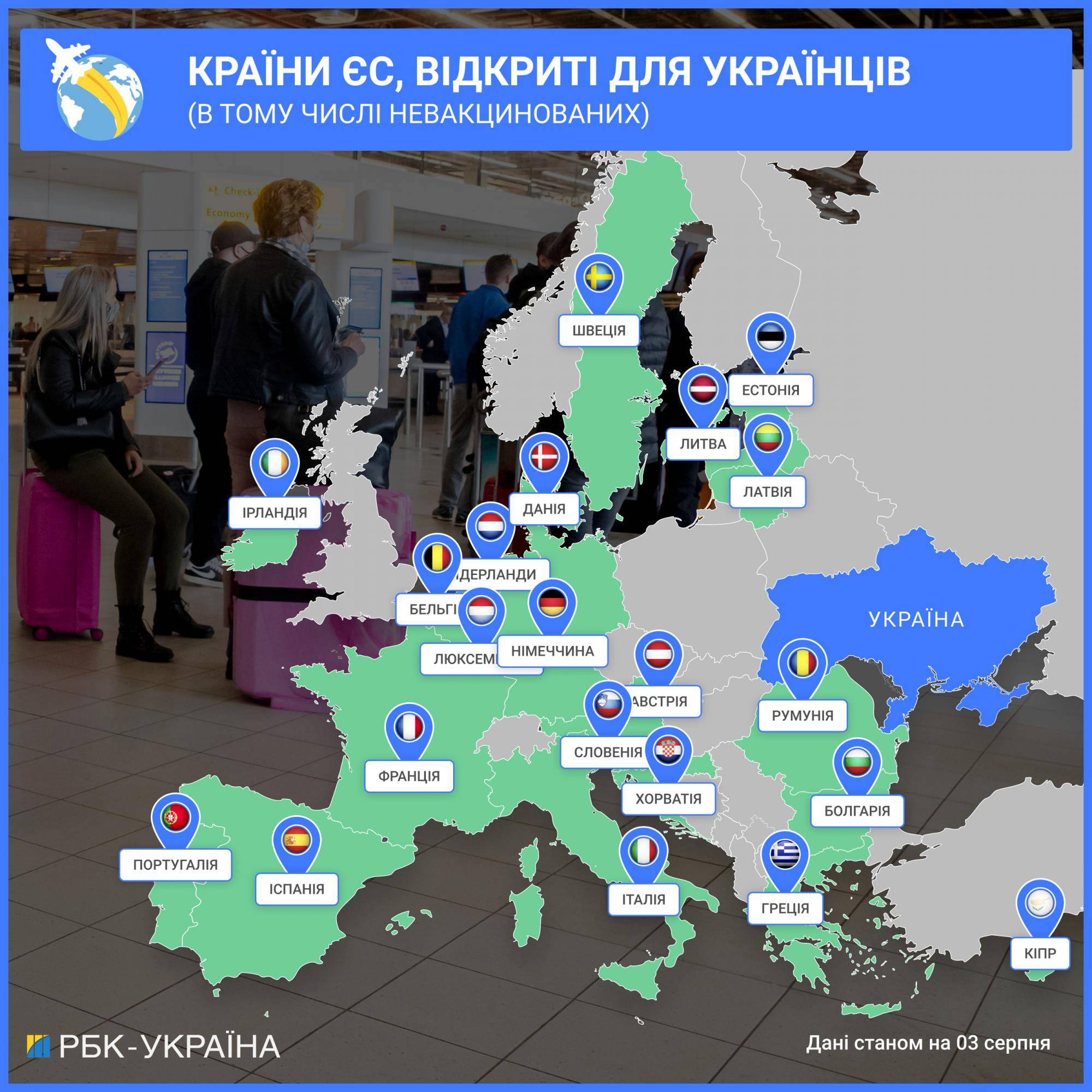 Правила въезда в европу без визы по биометрическому паспорту для граждан украины
