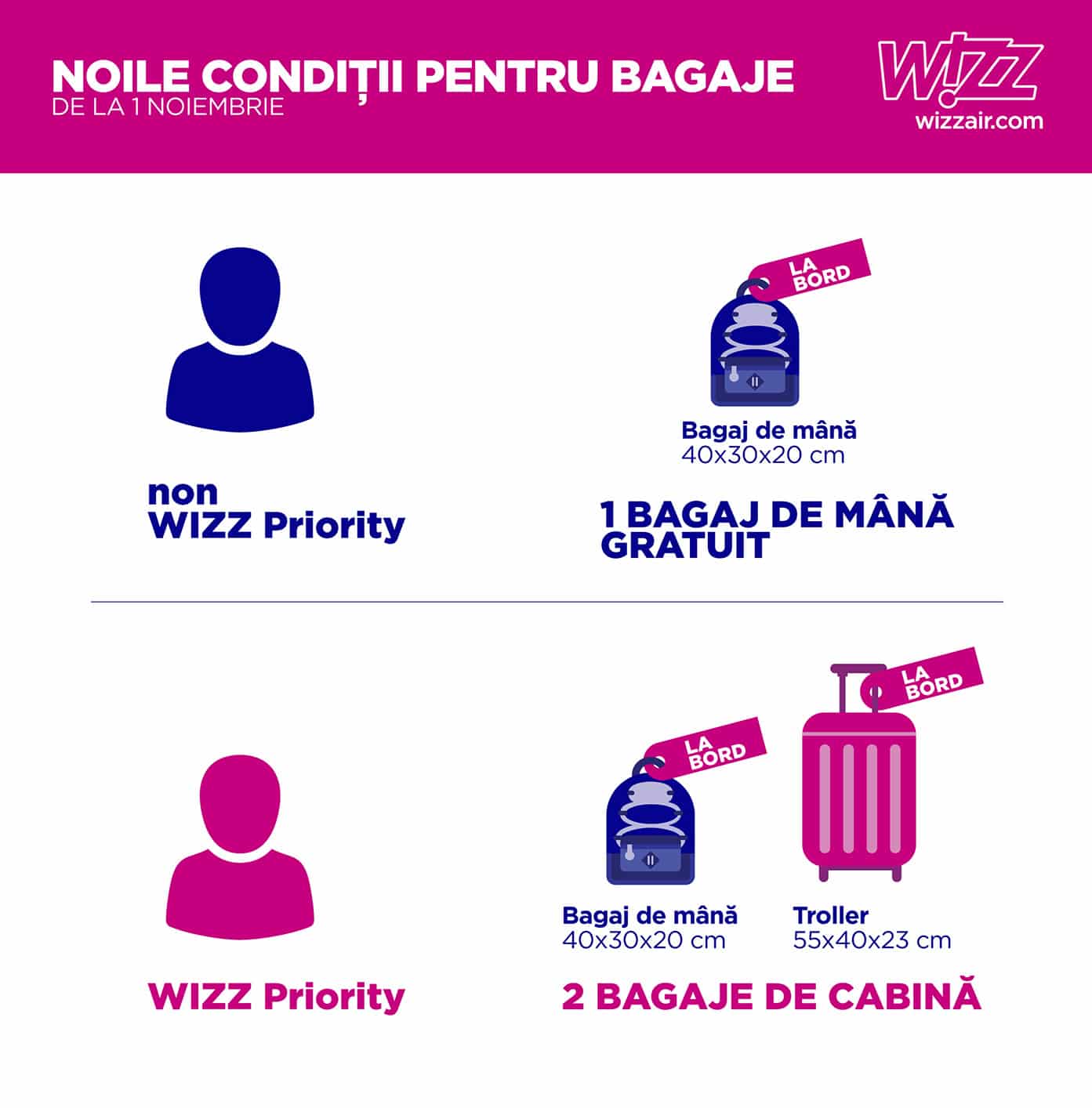 Ручная кладь wizzair: габариты и вес, правила, отзывы