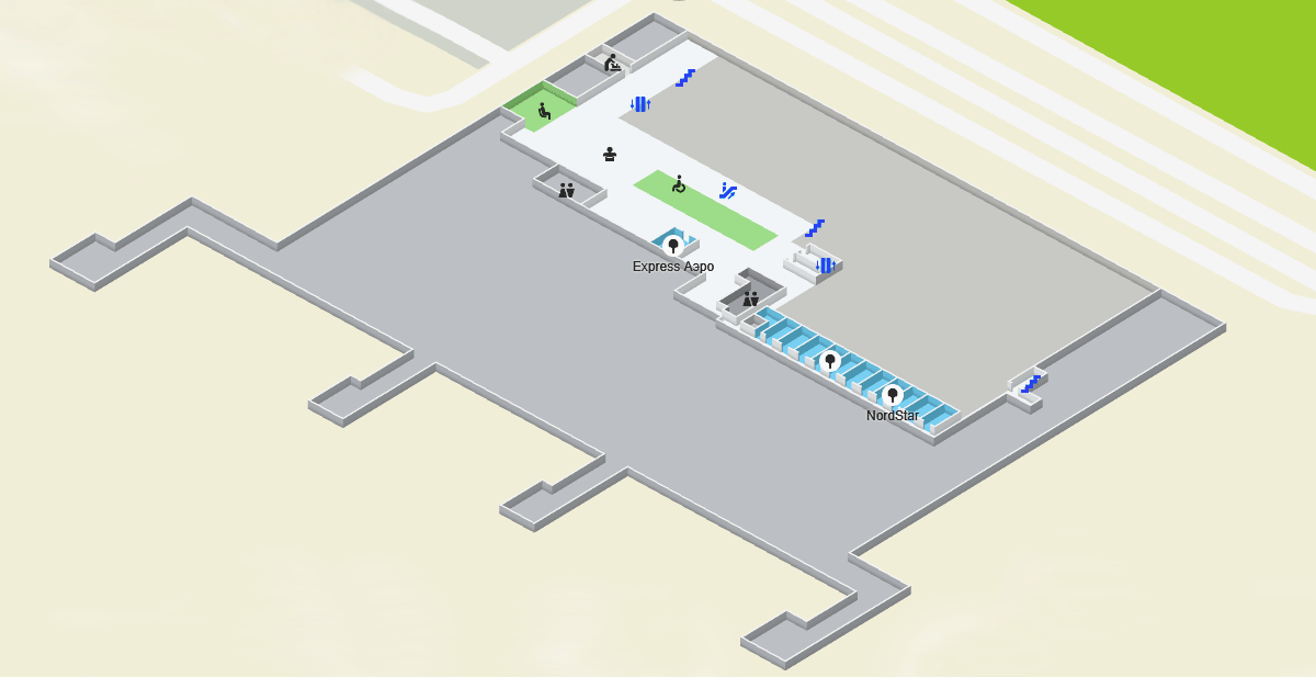 Парковка в аэропорту емельяново
