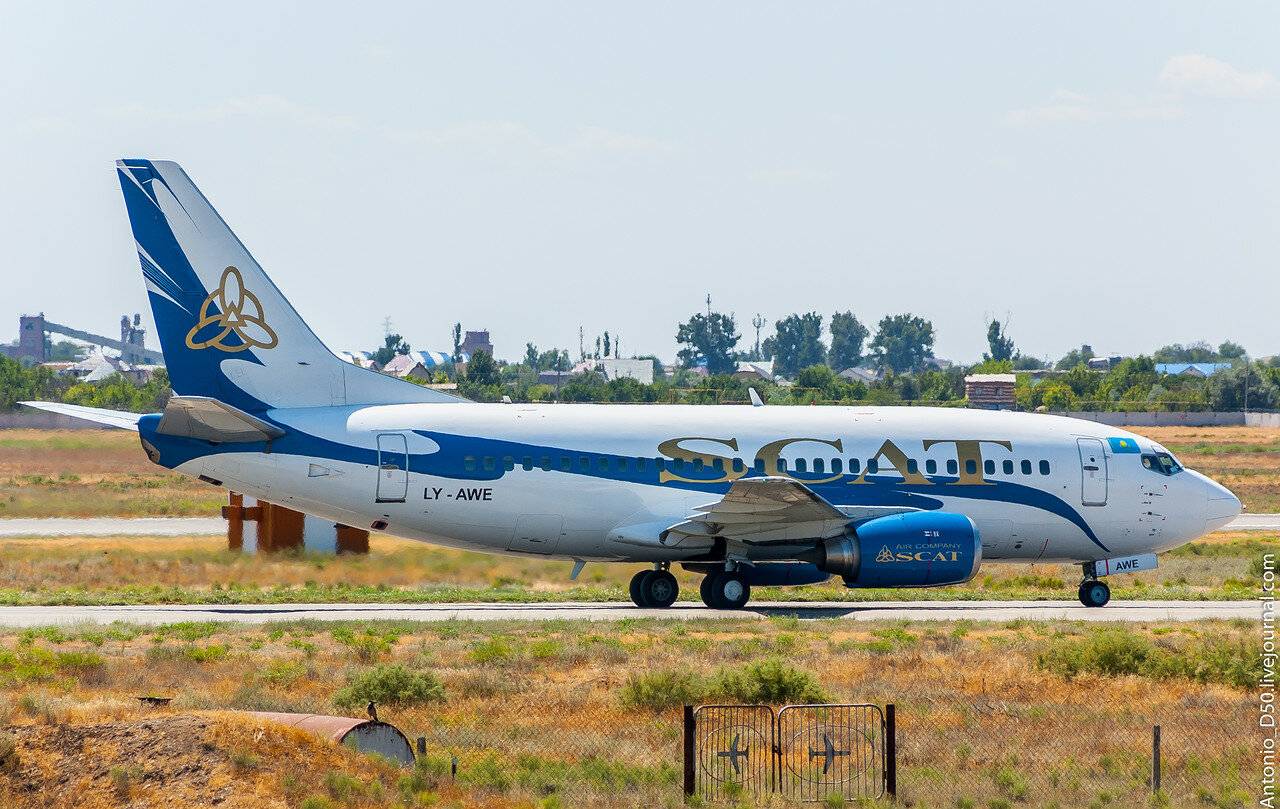 Крупная казахстанская авиакомпания скат эйрлайнс (scat airlines)