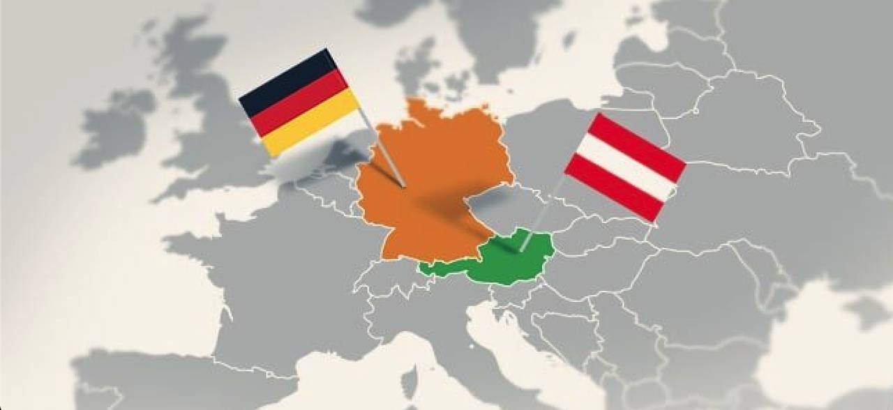 Германия австрия отношения. Австрия и Германия. Германия Австрия Швейцария. Австрийский язык и немецкий языки. Австрийский немецкий язык.