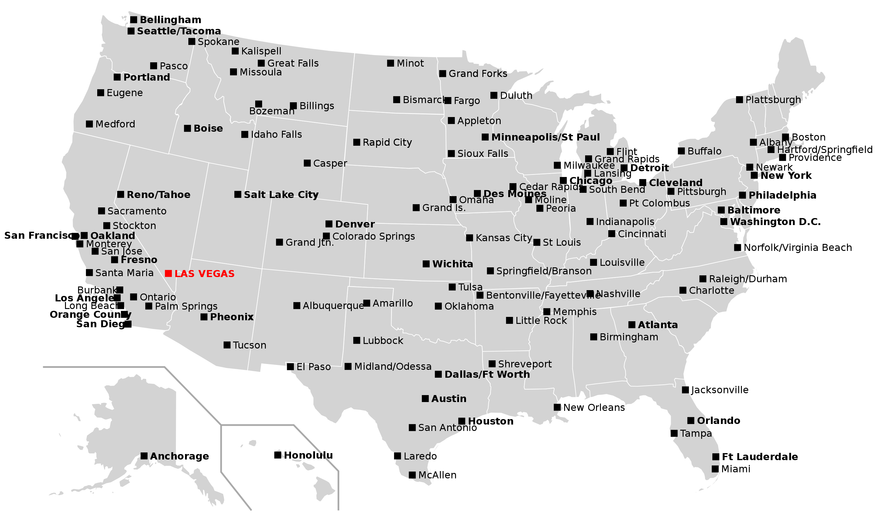 Аэропорты США на карте. Международные аэропорты США на карте. Аэропорты Америки на карте. Крупнейшие аэропорты США на карте.