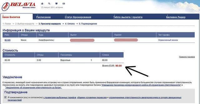 Как пройти онлайн регистрацию на самолет авиакомпании belavia airlines