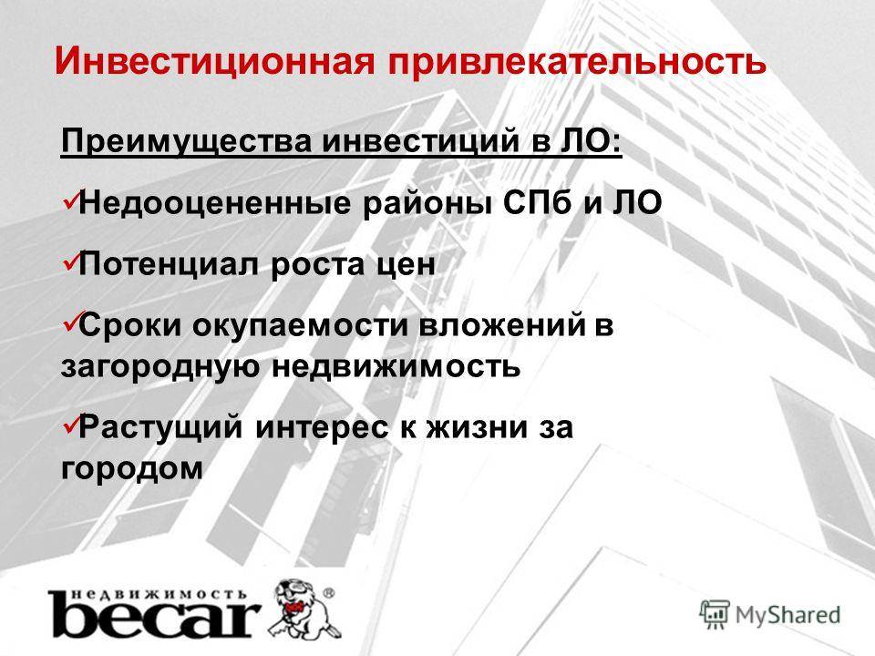 Анализ инвестиционной привлекательности