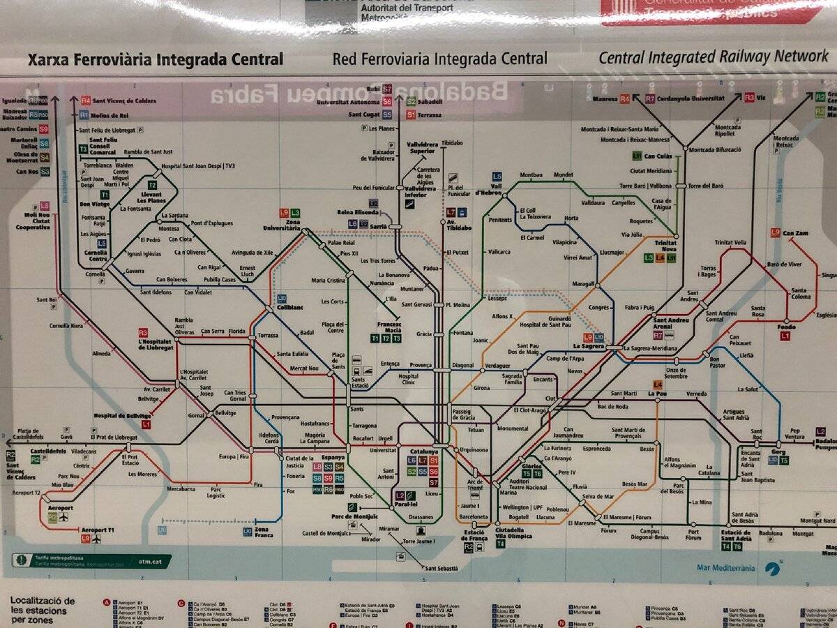 Метро барселоны. испания по-русски - все о жизни в испании