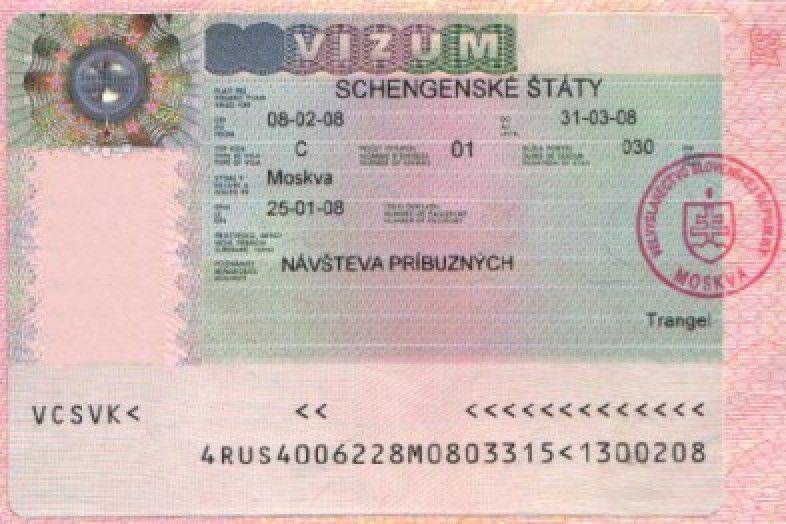 Национальная виза в словакию: основания для получения, документы для визы d/д