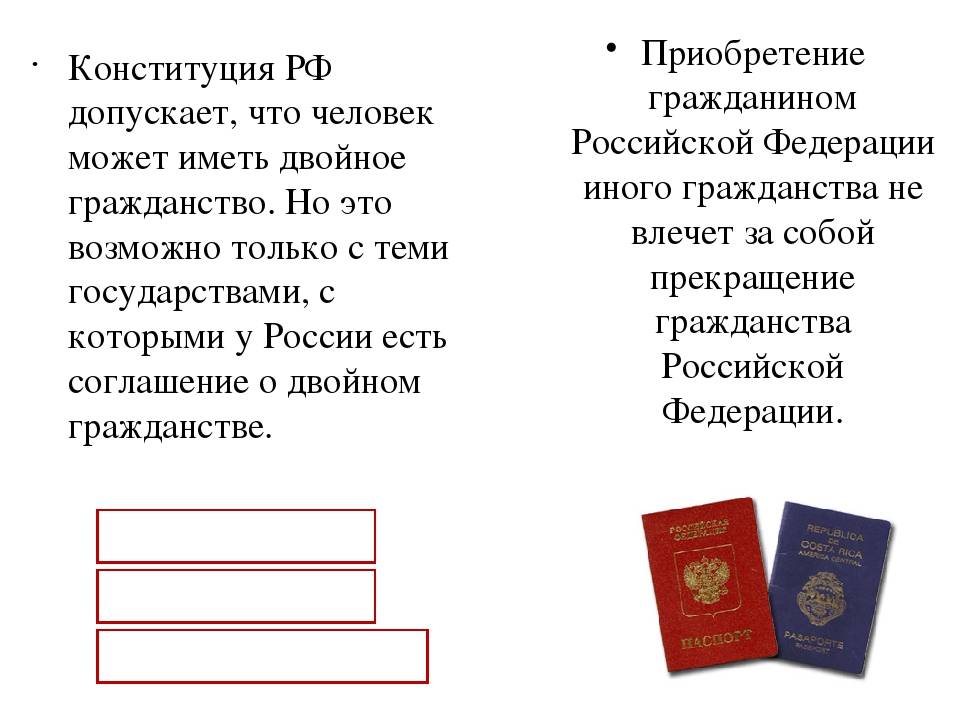 Можно ли иметь двойное гражданство в россии