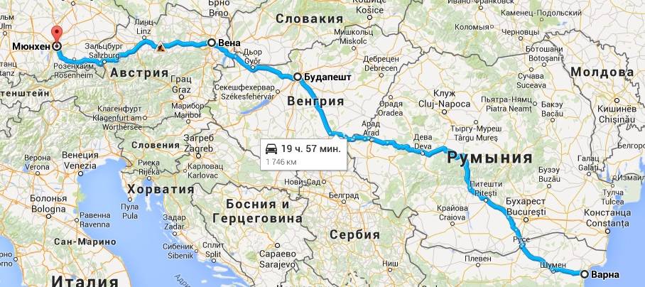 Из Москвы в Венецию, Майорку, Вену, Будапешт и Дебрецен за 8772 рублей