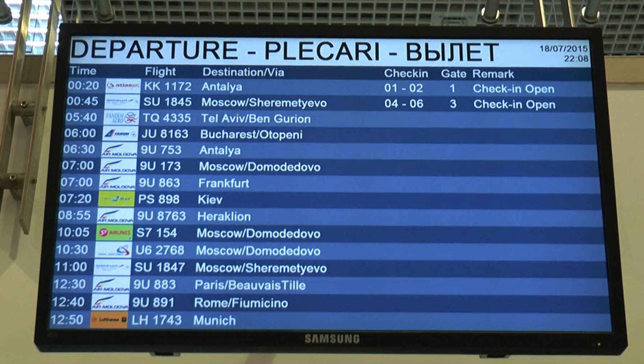 Аэропорты прилета из москвы в черногории: список