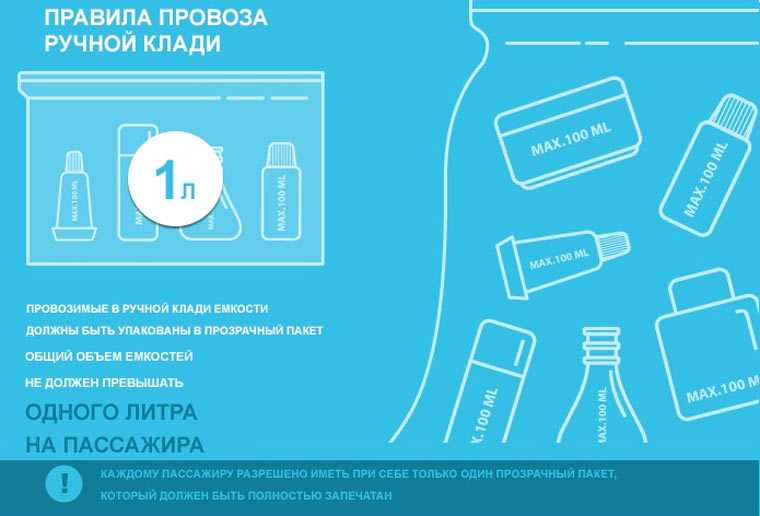 Ручная кладь авиакомпании победа, что можно и нельзя брать в салон самолёта