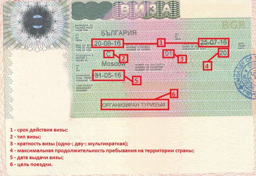 Оформление визы в болгарию. стоимость болгарской визы