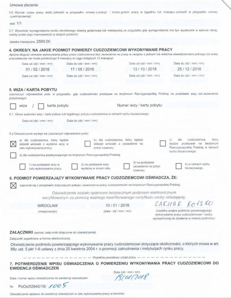 Виза по приглашению в польшу