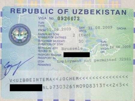 Виза в узбекистан для россиян в 2021 году. процедура оформления и правила пересечения границы