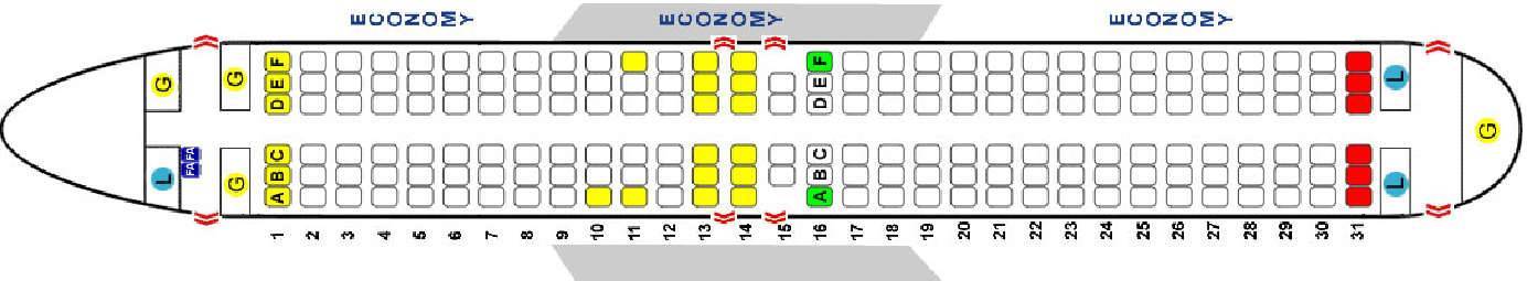 Схема самолета боинг 737 800 s7 схема