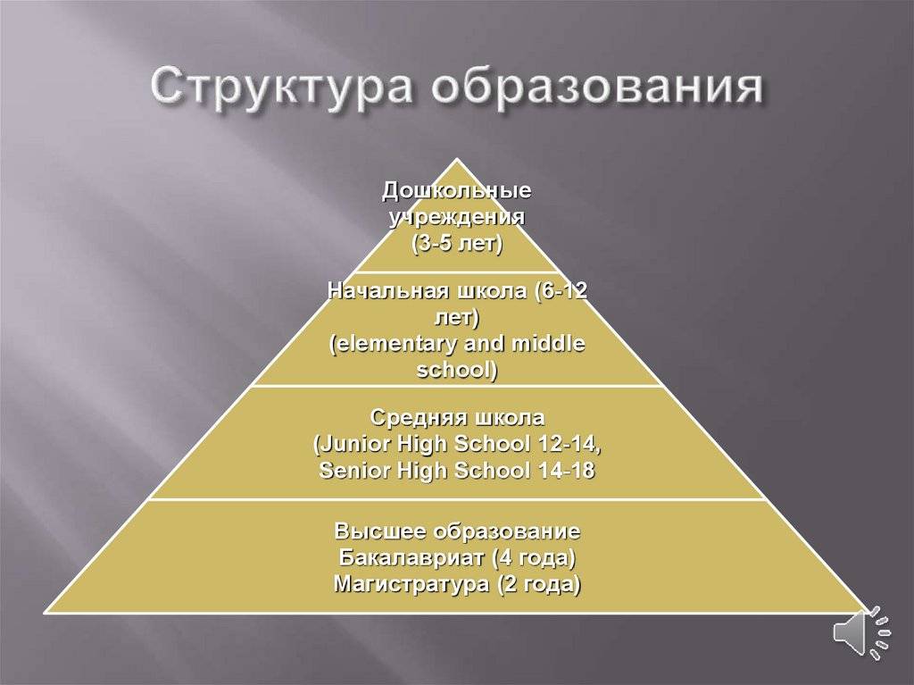 Система образования сша
