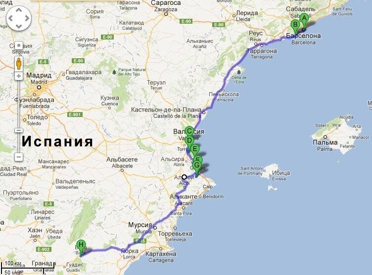 Расписание рейсовых автобусов из барселоны в мадрид