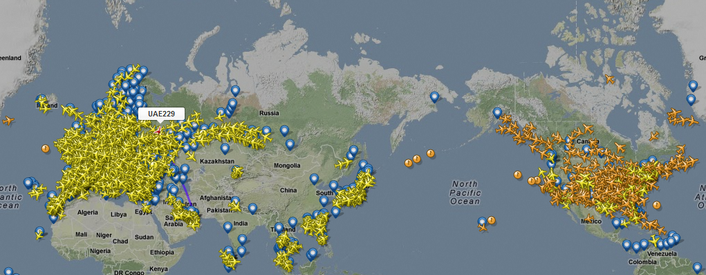 Бесплатный flight-radar 24 – отследить самолеты по всему миру на онлайн-карте!