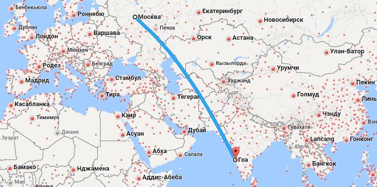 Расстояние от аэропорта даболим до северного гоа | авиакомпании и авиалинии россии и мира