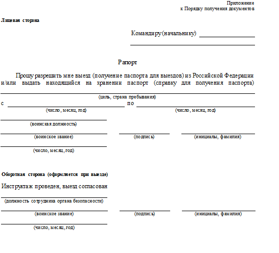 Рапорт на выезд в другой город мвд образец по семейным обстоятельствам образец