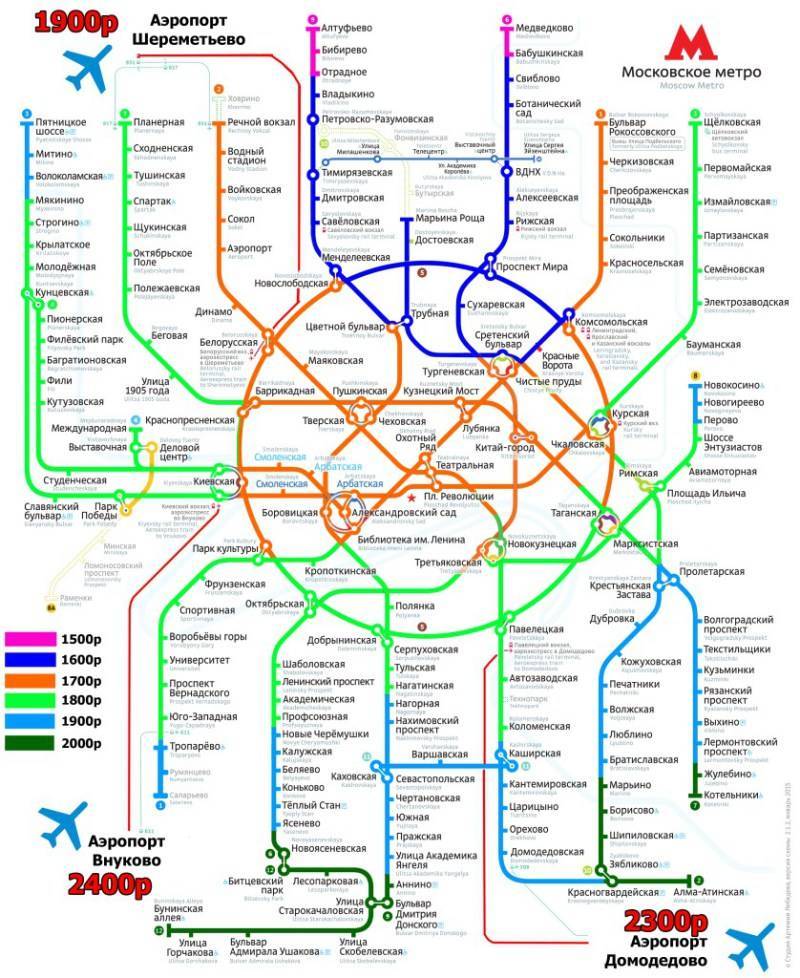 От каких станций метро можно доехать до аэропорта внуково? | юротдел