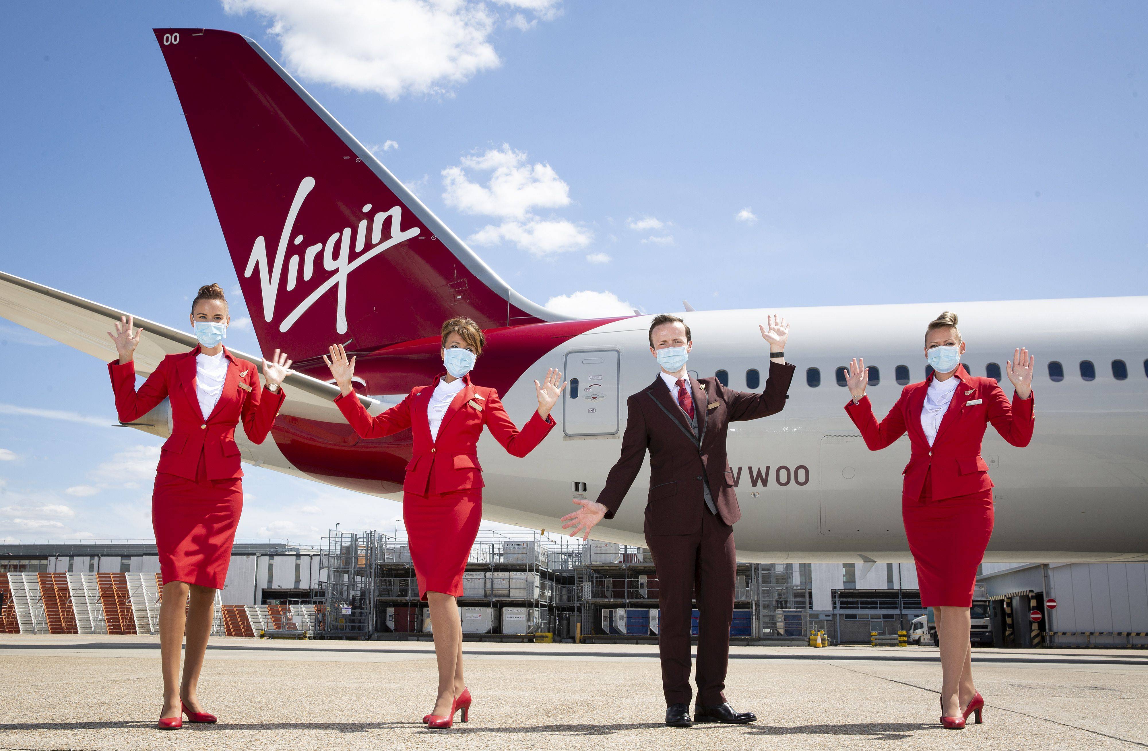 Обзор британской авиакомпании «virgin atlantic airlines»