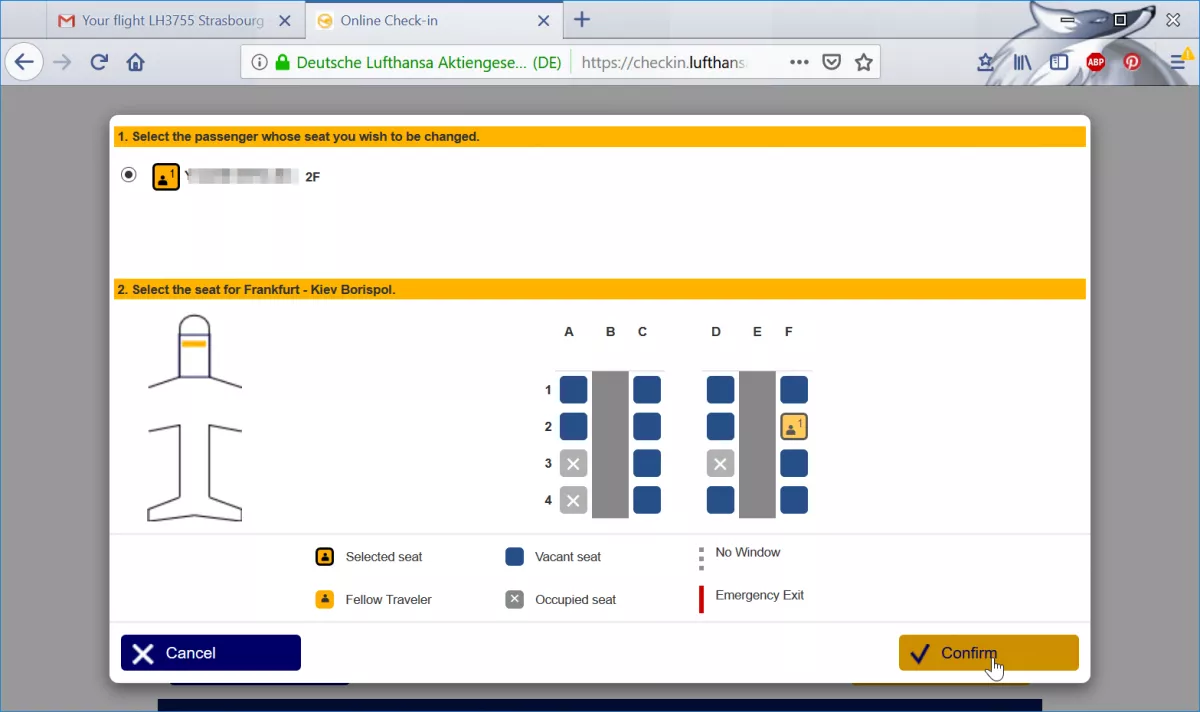 Как зарегистрироваться на рейс авиакомпании lufthansa