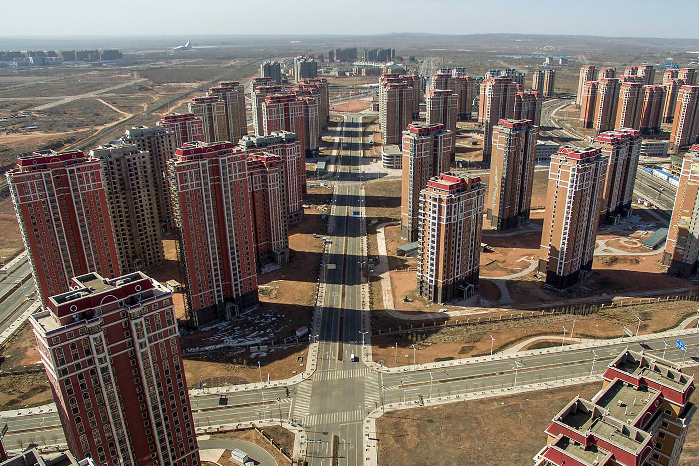 Города призраки в китае: для чего строят? фото