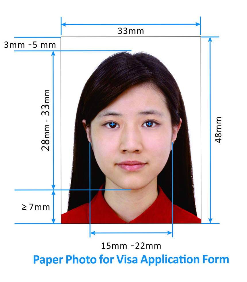 размеры фотографий на паспорт 45 лет
