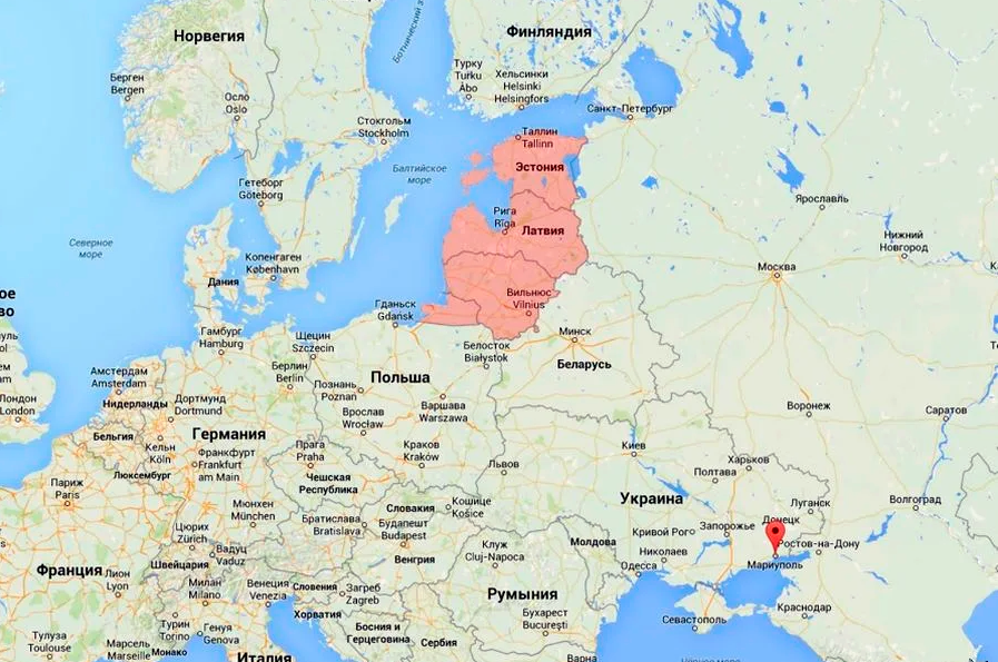 Страны балтии – список, народы и географическое положение