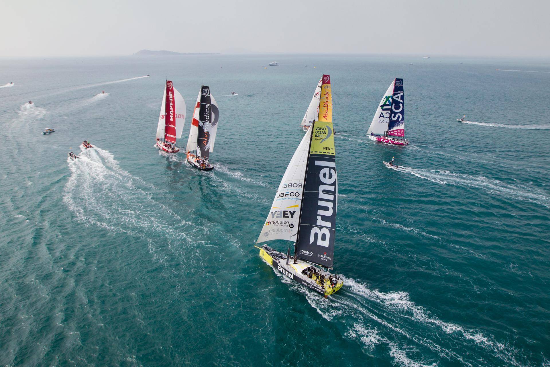 Volvo Ocean Race яхта