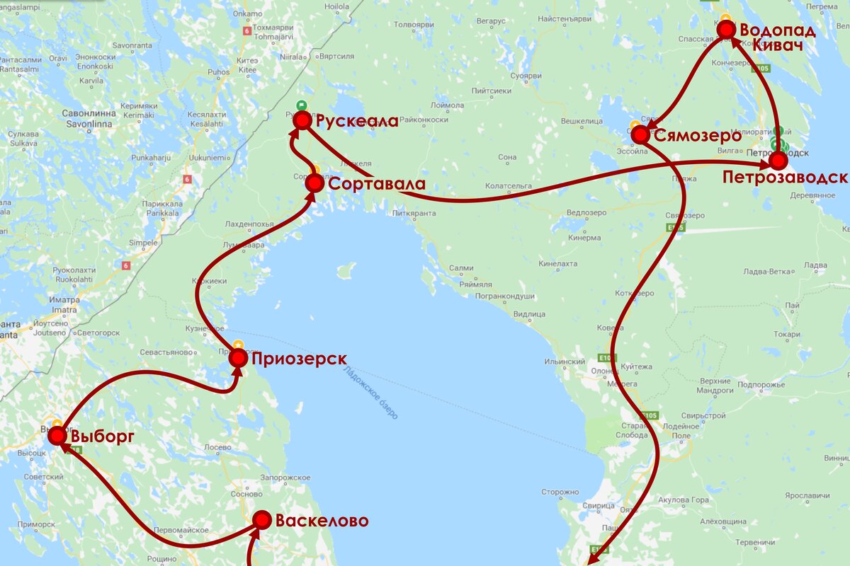 Как съездить в парк рускеала - travel4free.ru