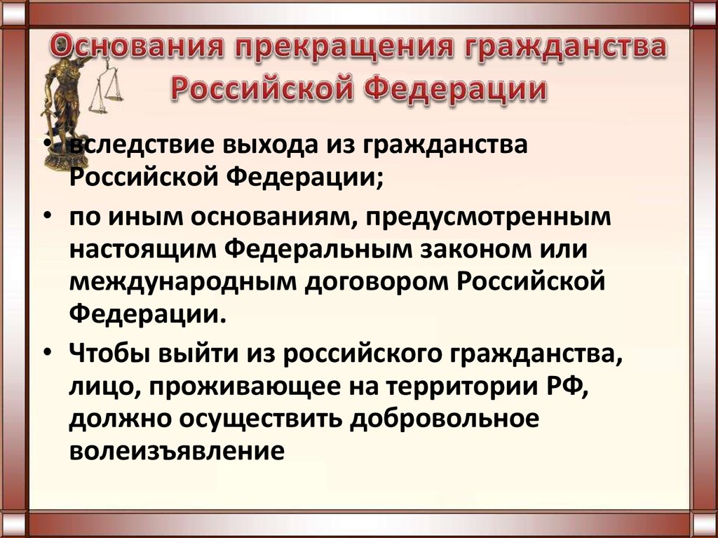 Лишение гражданства рф: в каких случаях могут забрать паспорт