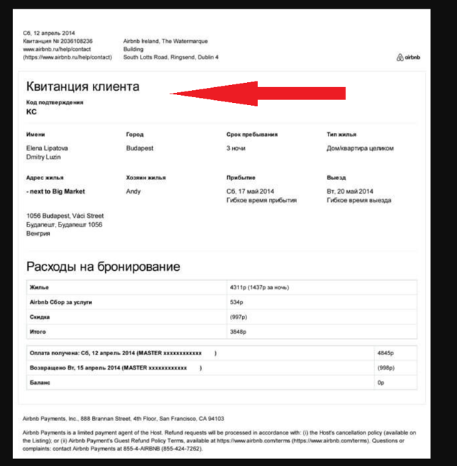 Бронирование на airbnb мой отзыв – сайт винского