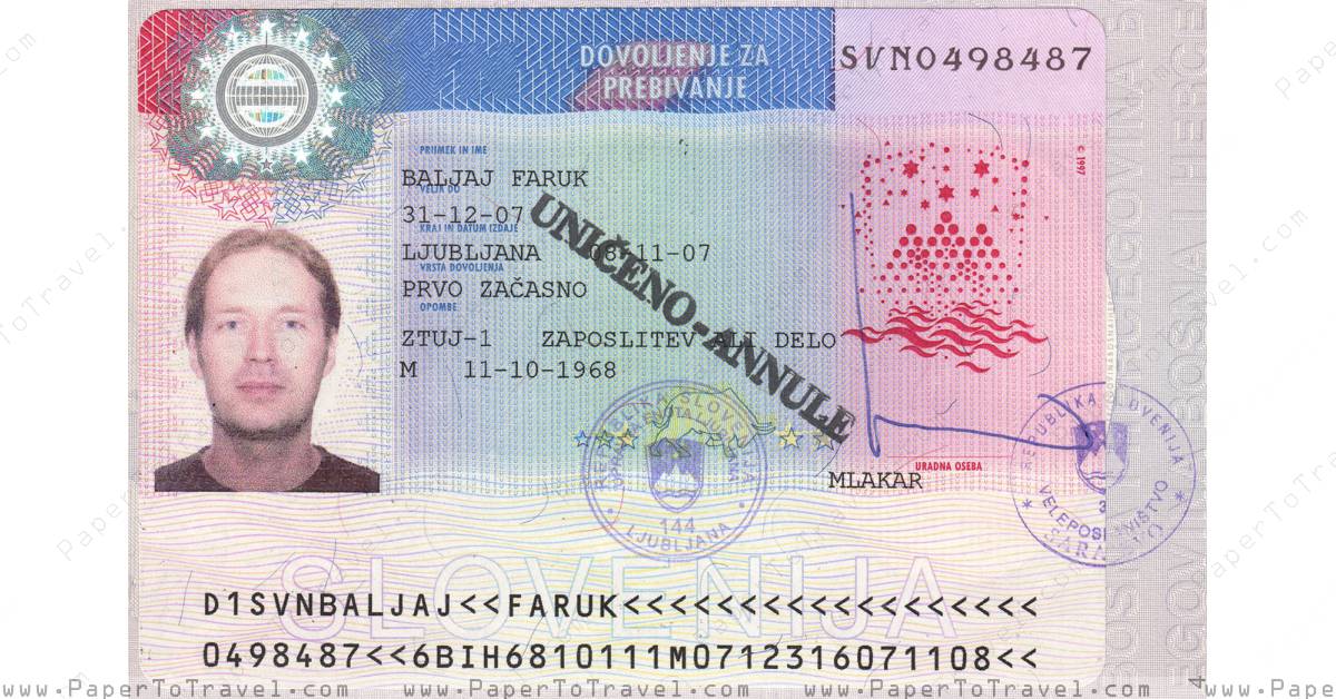 Визовый режим, внж, пмж и гражданство словении - prian.ru