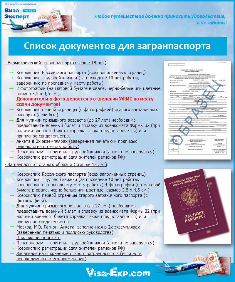 Как оформить загранпаспорт старого образца в 2023 году: сроки, стоимость и список документов