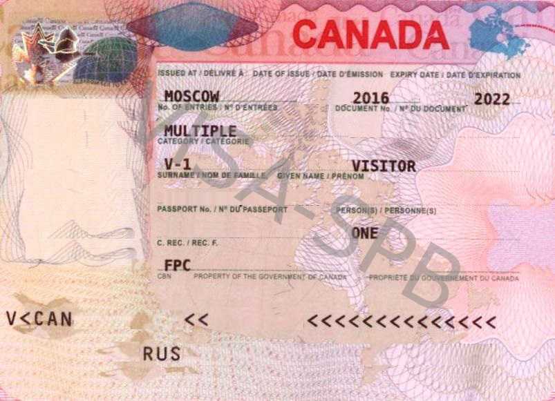 Рабочая виза в канаду