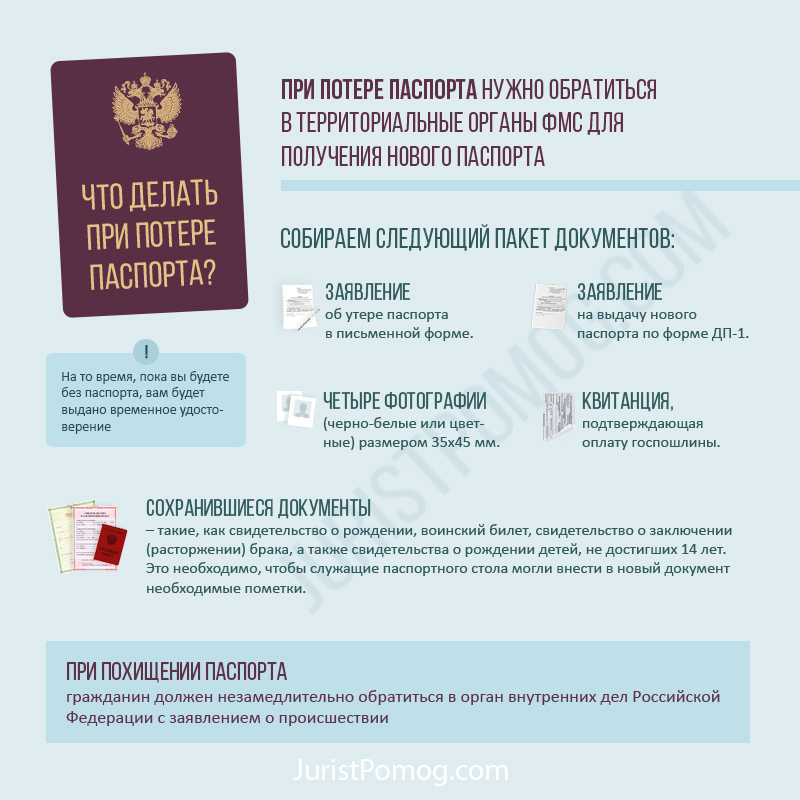 ​​как восстановить загранпаспорт при утере
