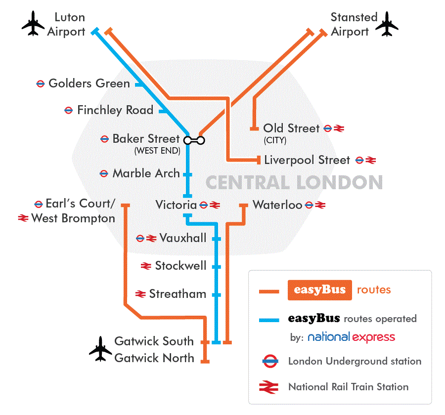 Аэропорты лондона - airports of london