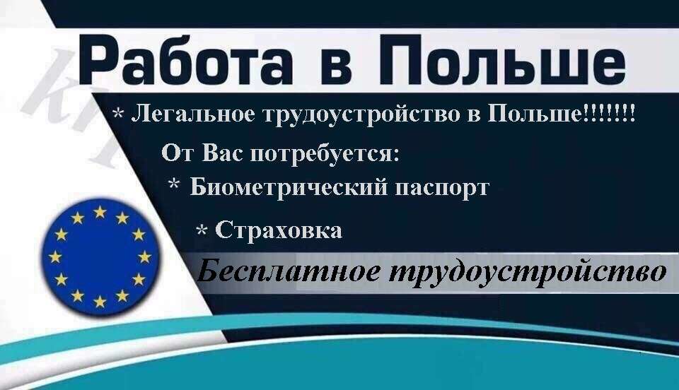 Как приехать на работу в польшу, пошаговая инструкция