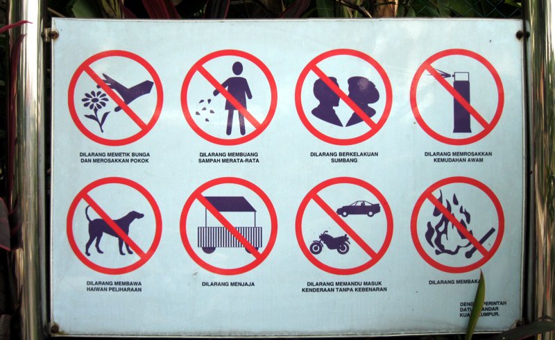 Что нельзя делать 6 апреля 2024 года. Запрещающие таблички в парках. Запрещающие знаки для парка. Знаки поведения в парке. Запрещающие знаки для детских площадок.