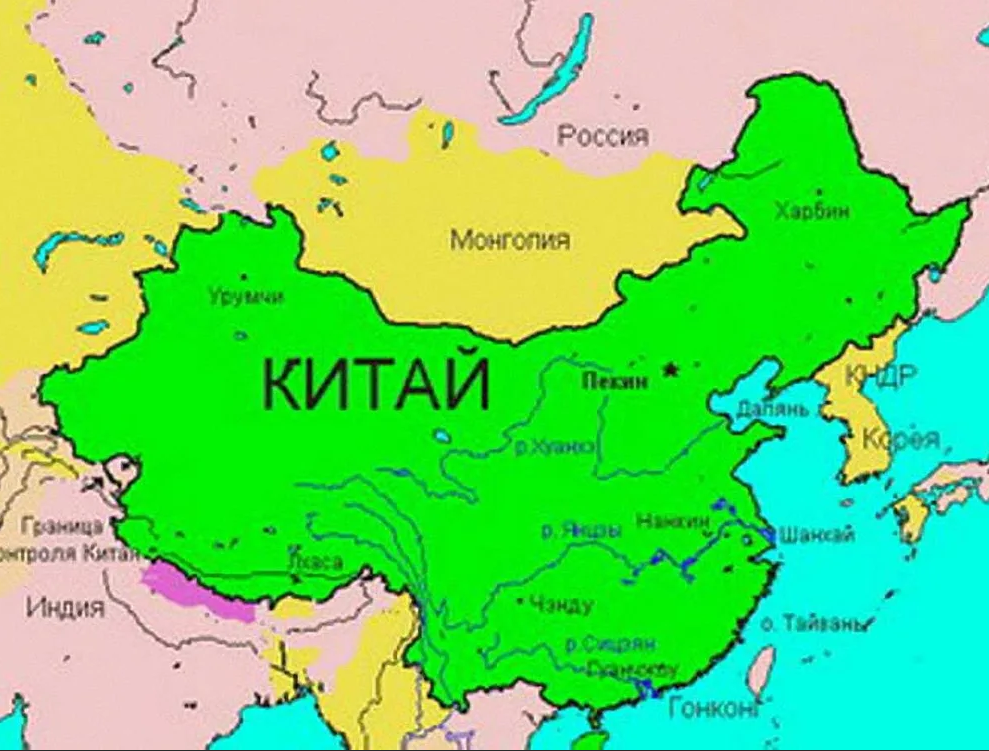 Какая страна получила название поднебесной. Расположение Китая на карте. Китай карта географическая. Китай на политической карте. Где находится Китай на карте.