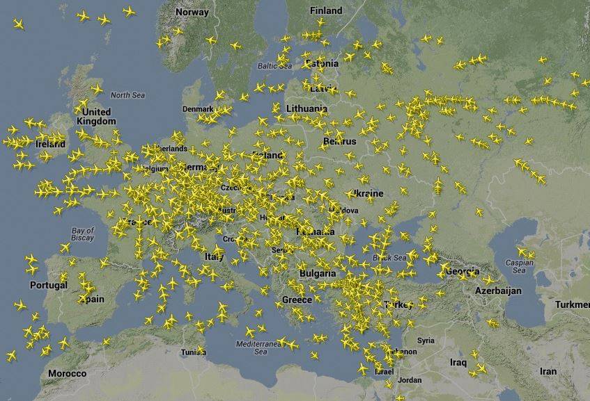 Русский флайтрадар24 онлайн | полёты в реальном времени