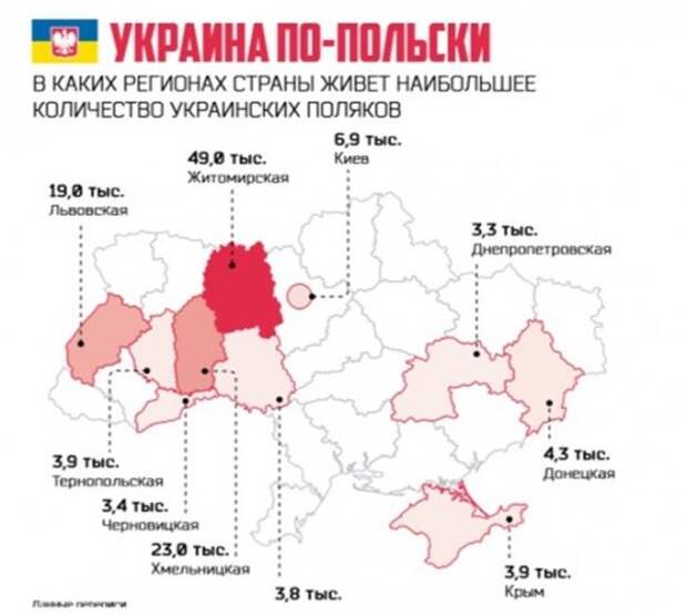 Сколько украинцев в польше в 2021 году