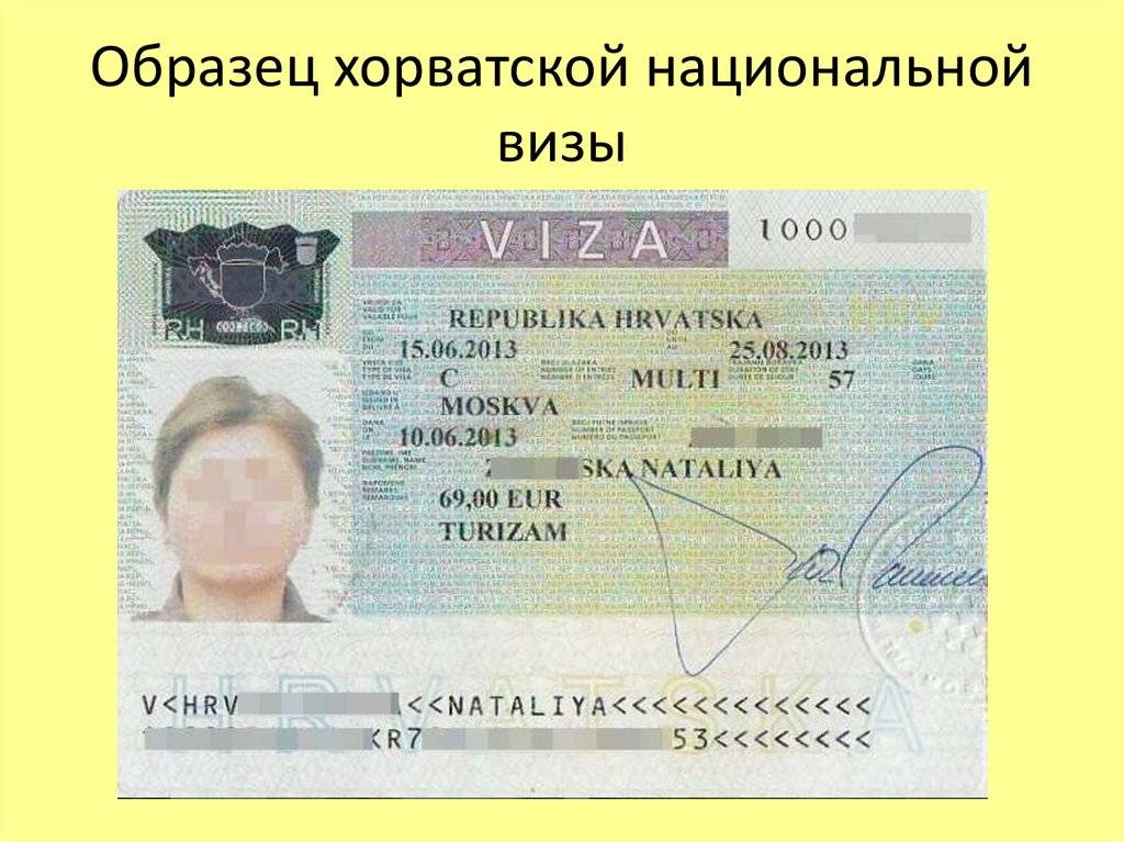 Виза в хорватию документы: стоимость и сроки изготовления