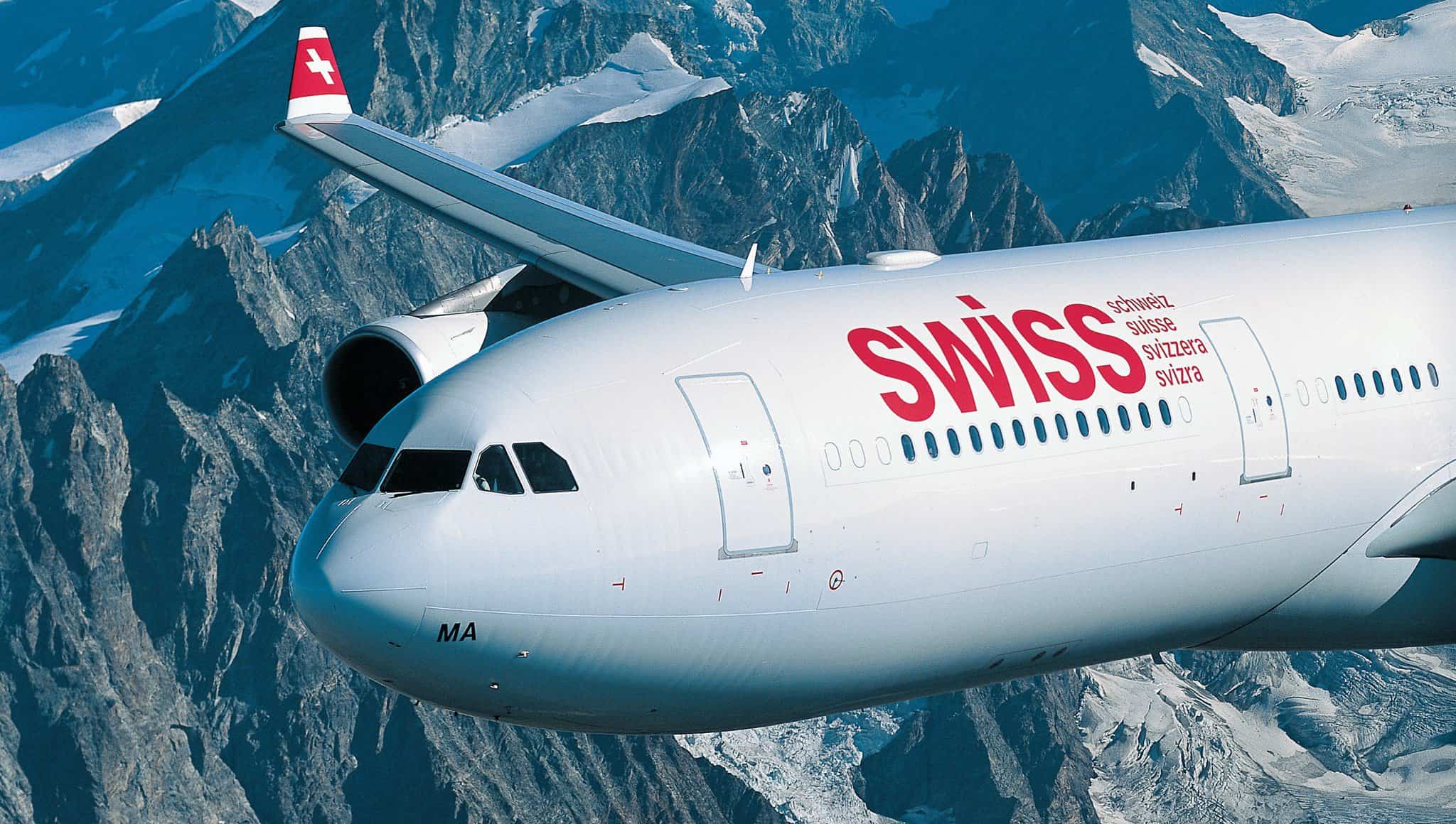 Swiss international air lines — швейцарский авиаперевозчик.
