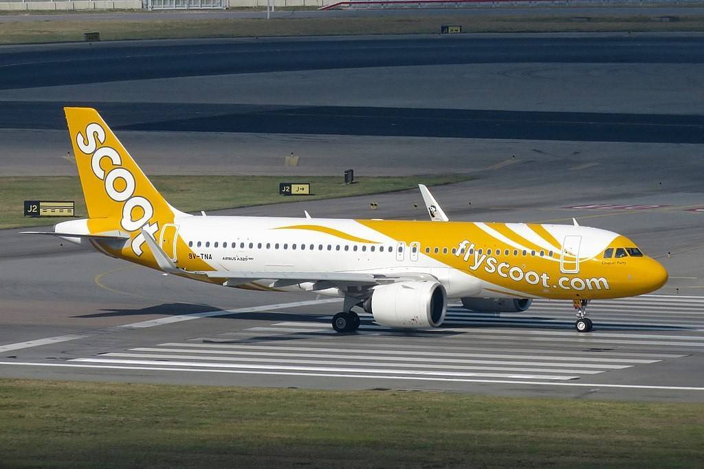 Бюджетная сингапурская авиакомпания Scoot Airlines