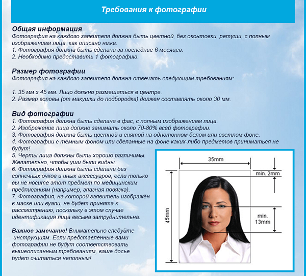 Какое фото на загранпаспорт старого образца