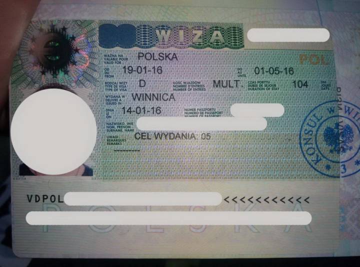 Как подать документы на визу в польшу