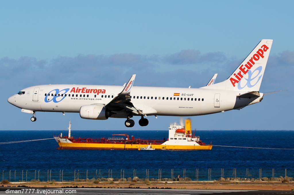 Испанская авиакомпания air europa