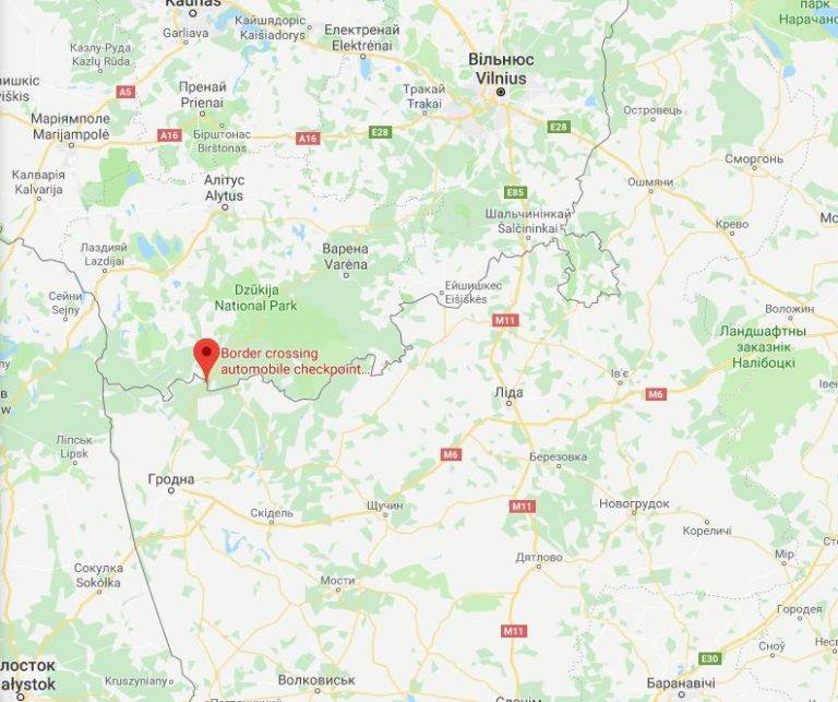 Правила пересечения границы Латвии